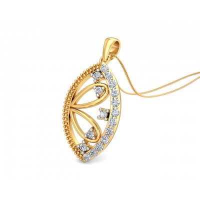 Tara Diamond Pendant In Gold 